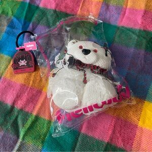 Mellojoy Old Castle Series: White Lace Gothic Bear Kawaii Stress Relief Toy